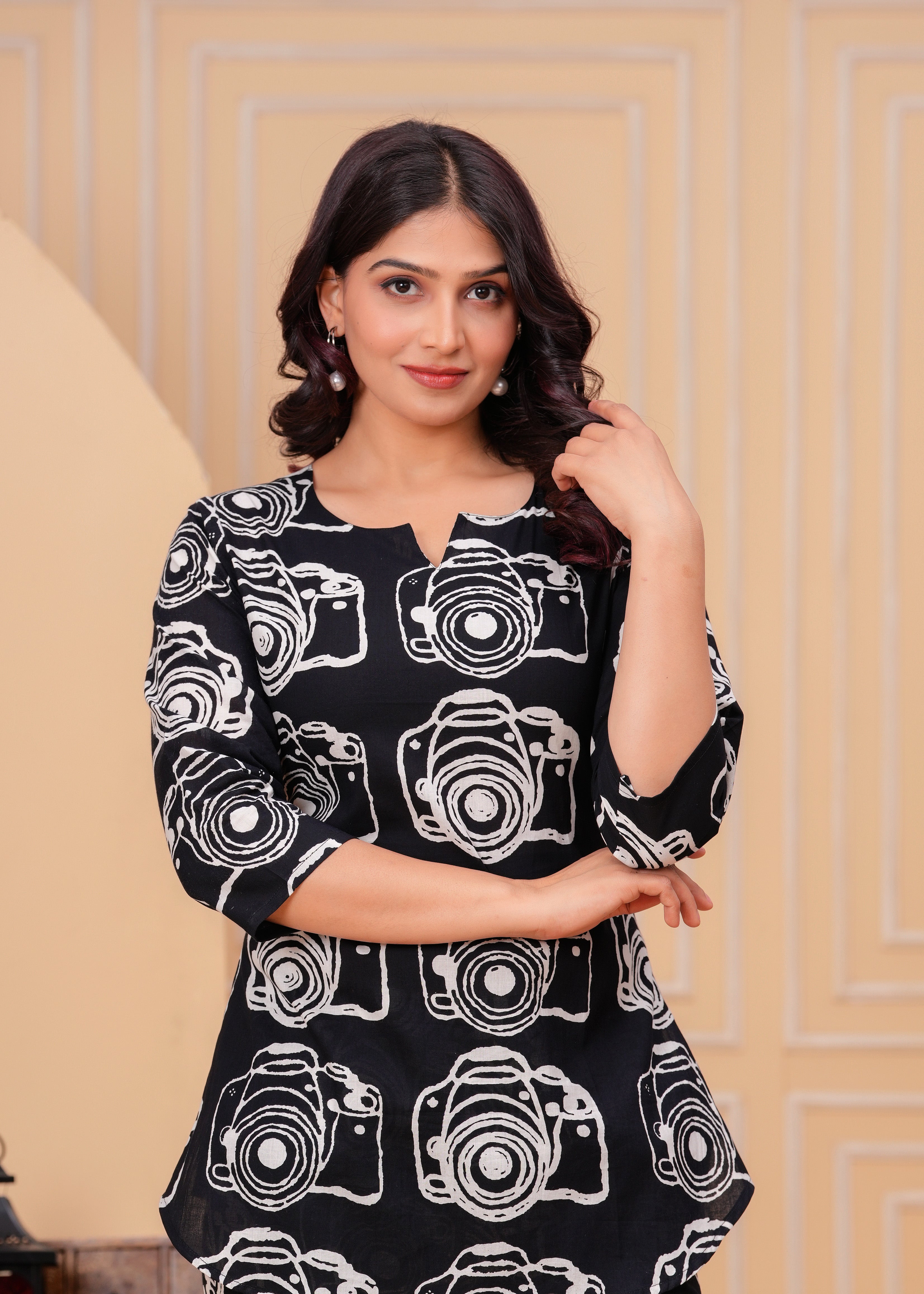 Digital Print Cotton Co-ord Set